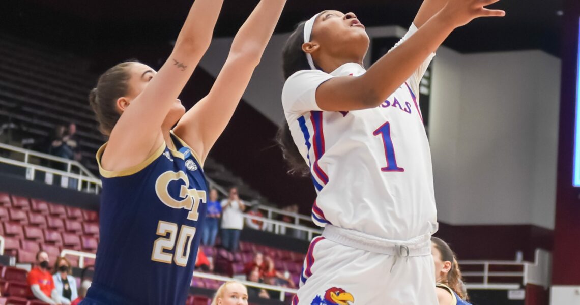 Kansas Standout Taiyanna Jackson is Putting the world on notice, One Blocked Shot At a Time