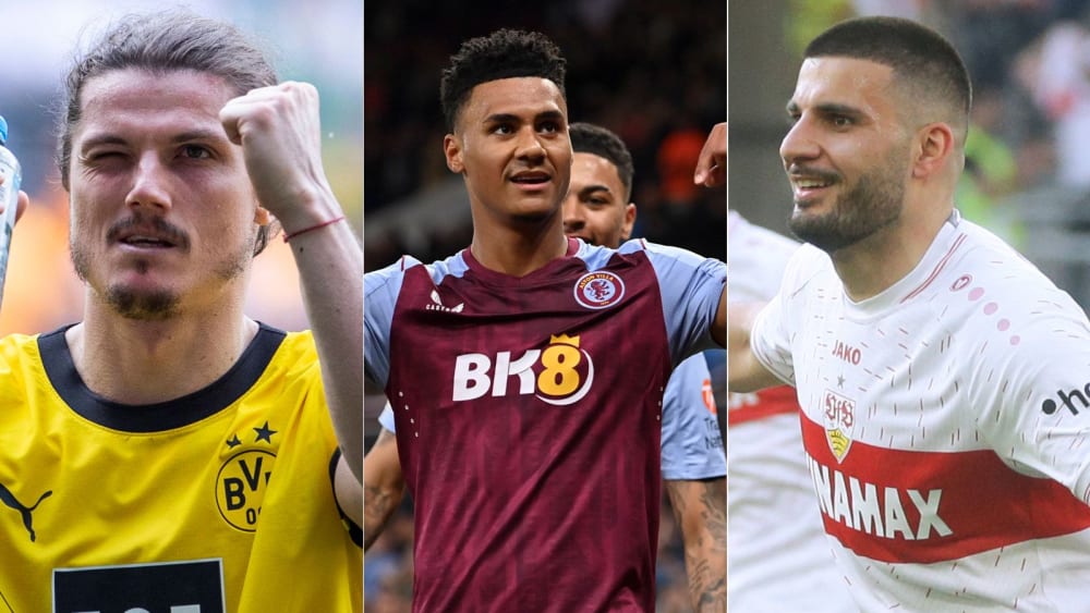 Borussia Dortmund, Aston Villa und der VfB Stuttgart sind derzeit auf Champions-League-Kurs.