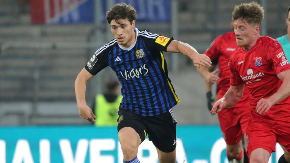 Verabschiedet sich Luca Kerber mit dem Aufstieg vom FC Saarbrücken?
