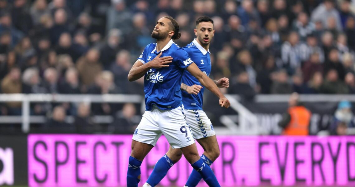 Calvert-Lewin rescues crucial draw for Everton at Newcastle with late penalty