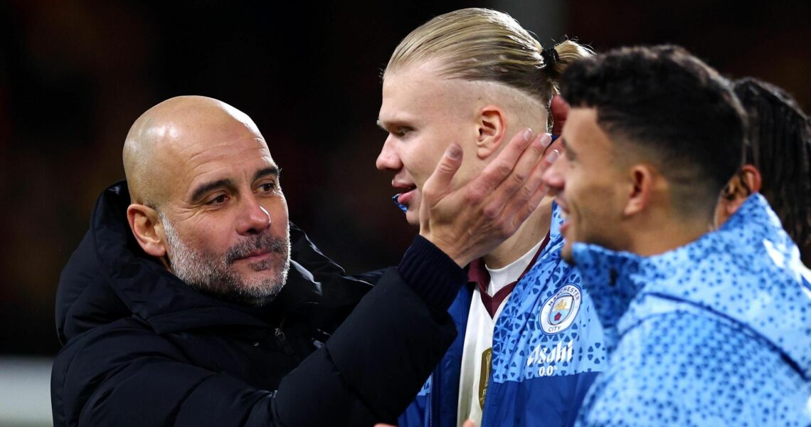 Guardiola defends ‘best striker in the world’ Haaland after Keane comments