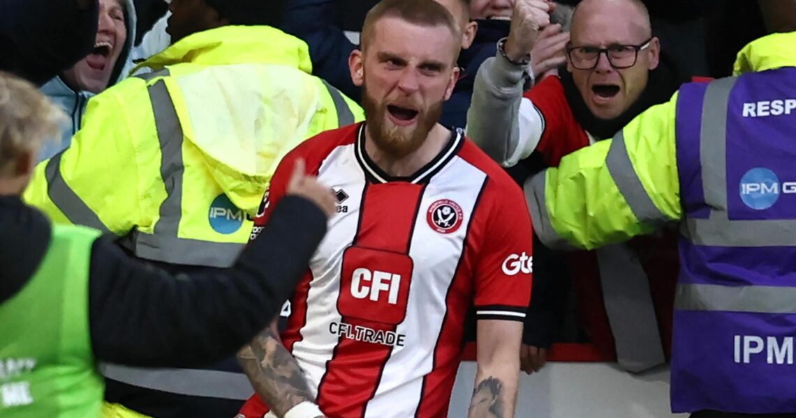 Late McBurnie goal earns point for struggling Blades against Chelsea