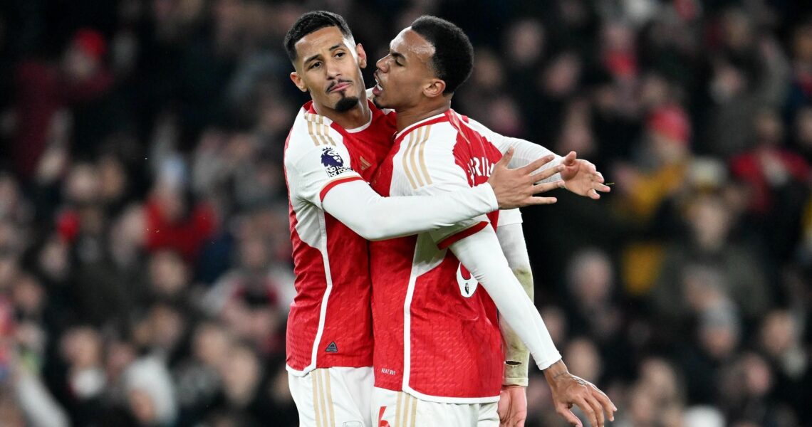 ‘Best partnership in Europe’ – Keown hails defensive duo of Gabriel and Saliba