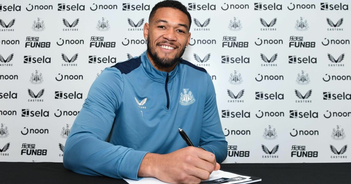 ‘I love the club’ – Joelinton signs new long-term contract at Newcastle