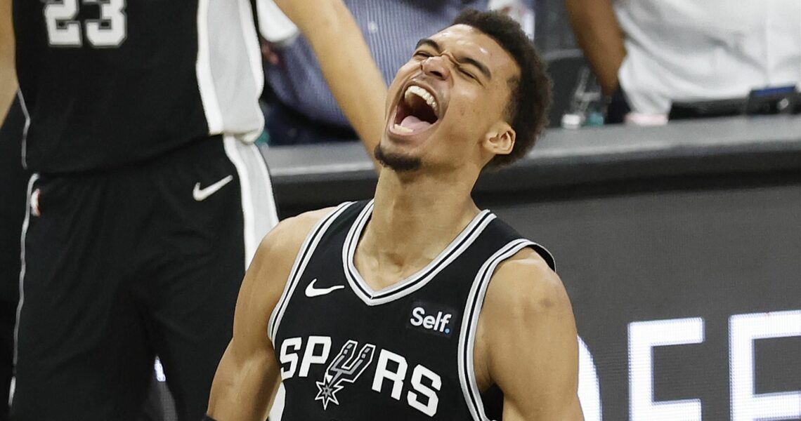 Wemby, Spurs stun Nuggets to set up historic three-way tie for West top seed