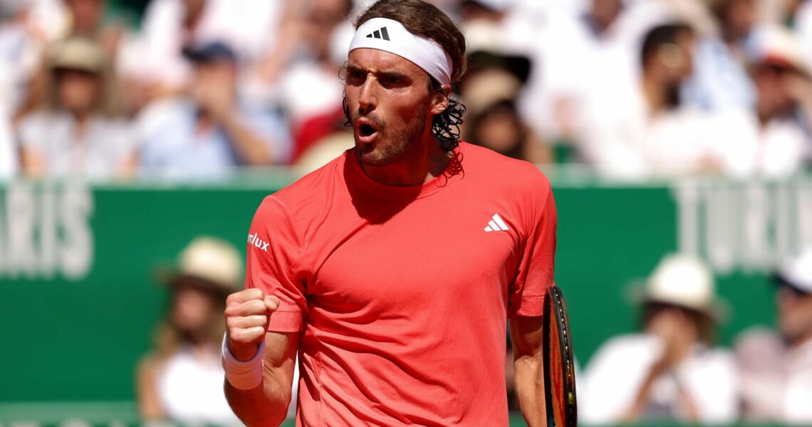‘Tennis at its highest level’ – Tsitsipas downs Sinner to reach another Monte-Carlo final