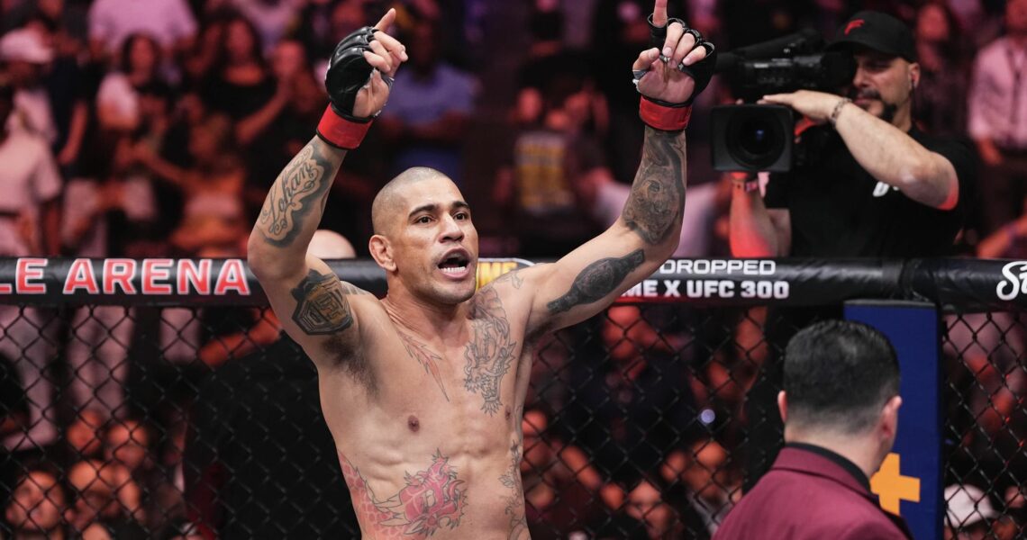 Ruthless Pereira stops Hill at UFC 300 to retain light heavyweight championship