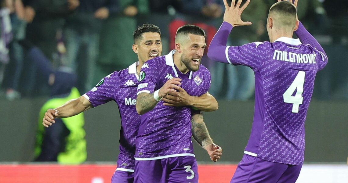 Fiorentina outlast Viktoria Plzen in extra time to book Conference League semi-final spot