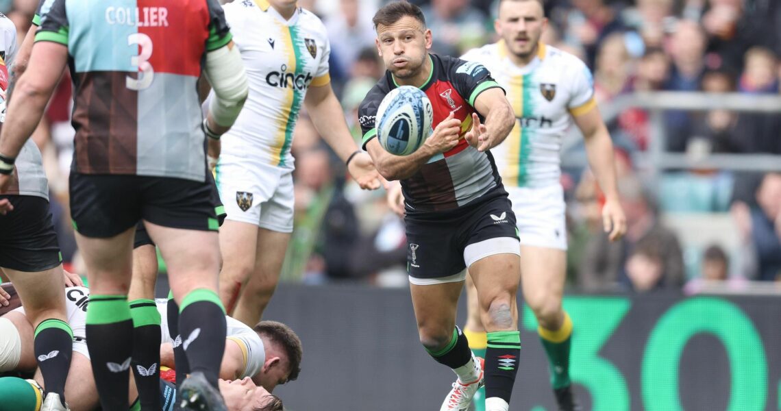 ‘I think the ball is out’ – Care denies second yellow controversy as Harlequins beat Northampton