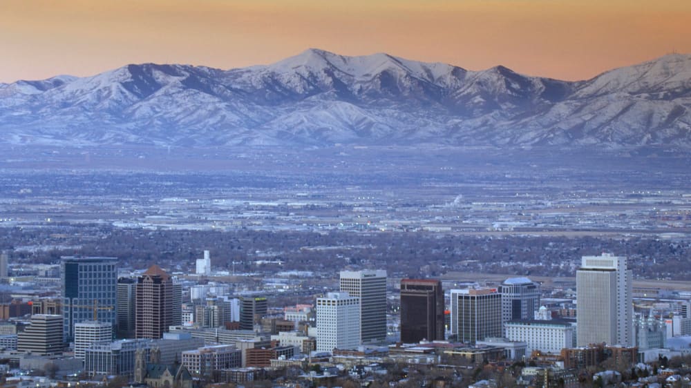 Könnte schon sehr bald Heimstätte eines NHL-Teams sein: Salt Lake City im US-Bundesstaat Utah.