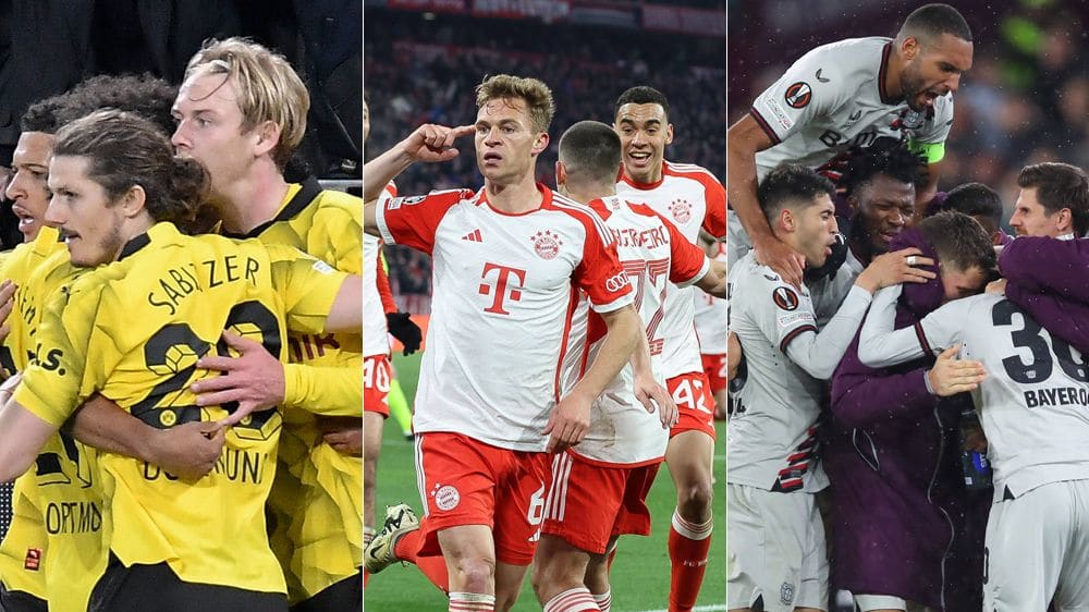 Erstmals seit 1995: Deutschland hat drei Europapokal-Halbfinalisten