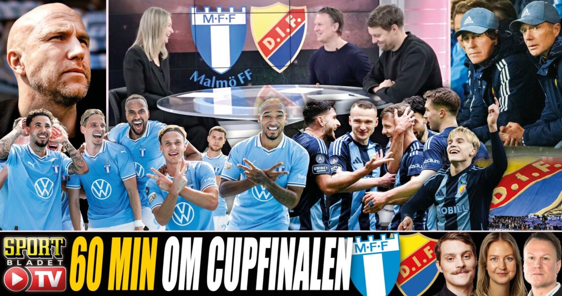 TV-special: 60 minuter om cupfinalen mellan Malmö FF-Djurgården