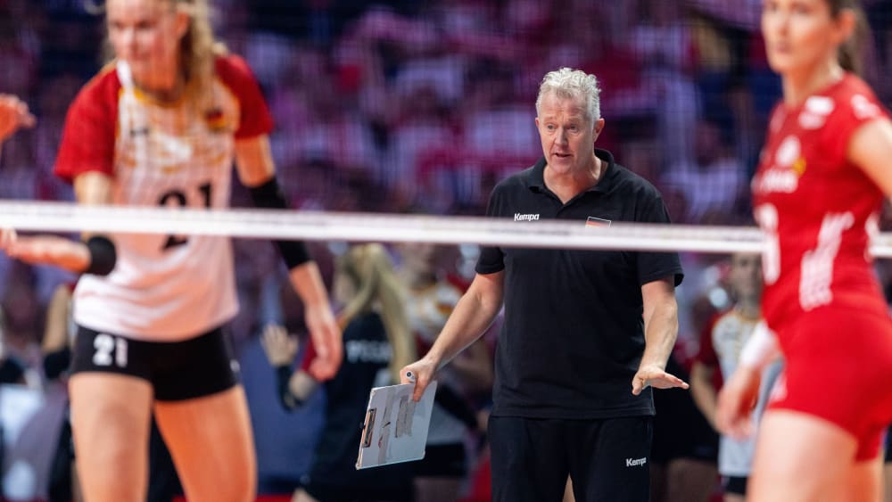Nach zwei Jahren ist überraschend Schluss als Bundestrainer der deutschen Volleyballerinnen: Vital Heynen.