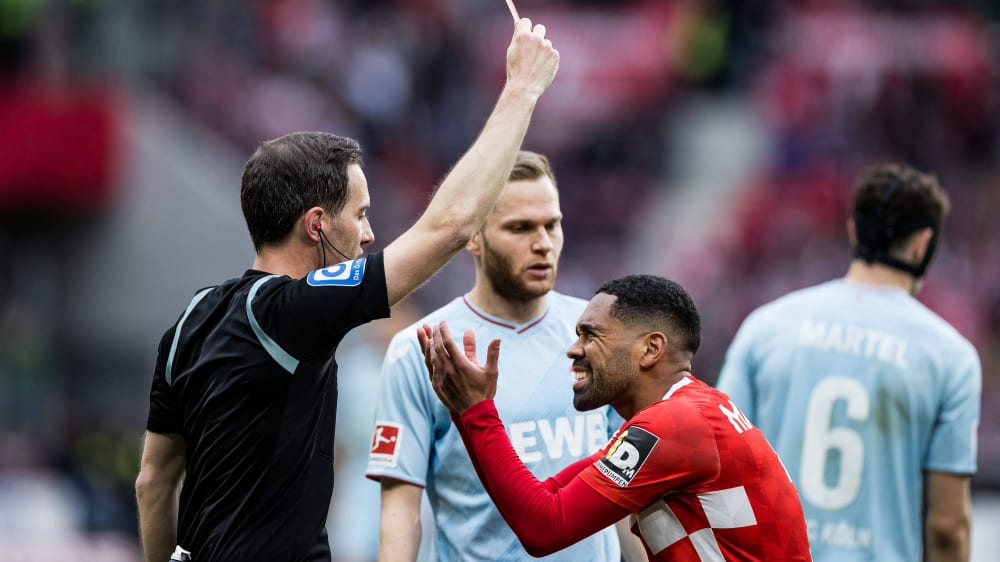 Mwene für zwei Spiele gesperrt – Mainz erwägt Einspruch