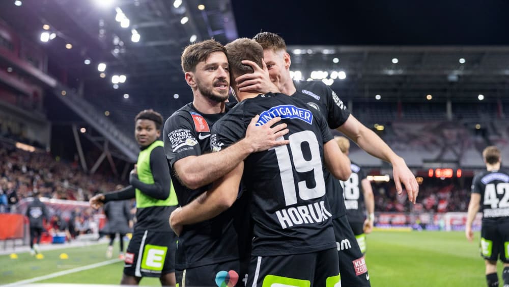 4:3 in Salzburg: Sturm folgt Rapid furios ins Cupfinale