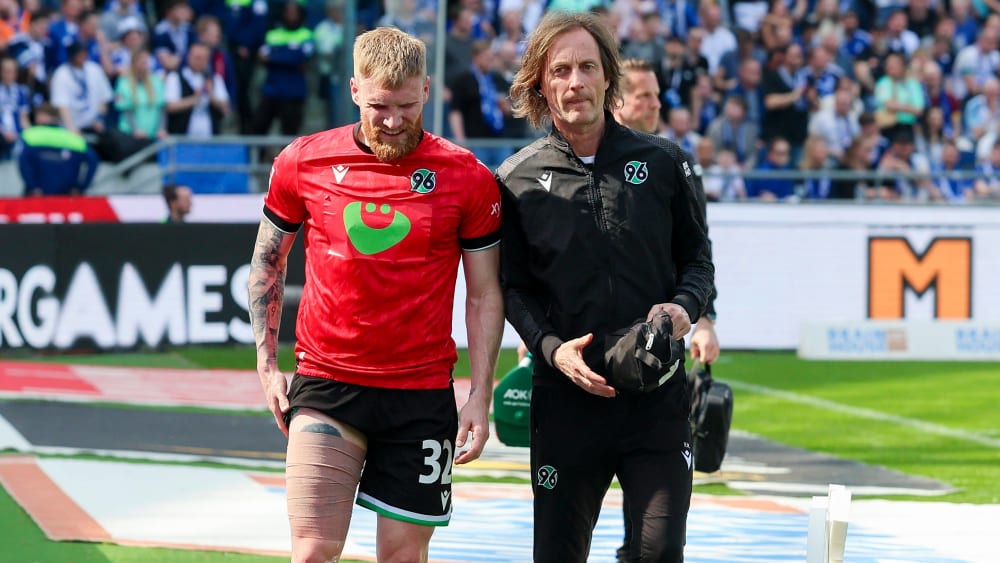 Muskelverletzung im Oberschenkel: Andreas Voglsammer fehlt im Niedersachsen-Derby.