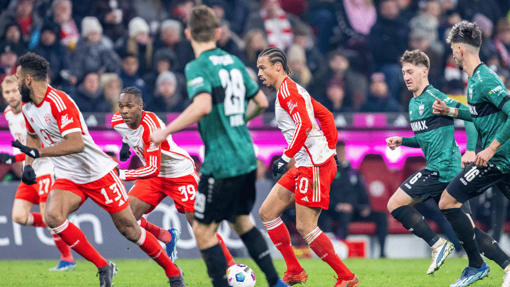 Spitzenspiel Bayern gegen Stuttgart läuft im Free-TV