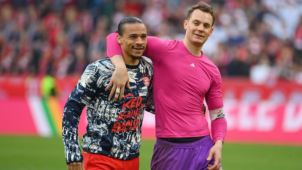 Zwei Spieler, die den Bayern in London helfen würden: Leroy Sané (li.) und Manuel Neuer.