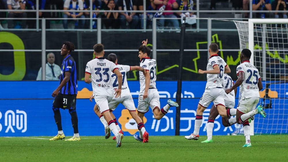 Inter gibt zweimalige Führung aus der Hand: Nur Remis gegen Cagliari