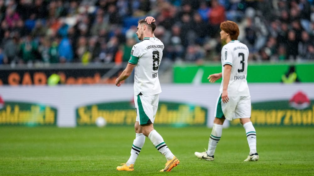 Stand trotz starkem Comeback mit leeren Händen da: Julian Weigl und die Gladbacher Borussia.