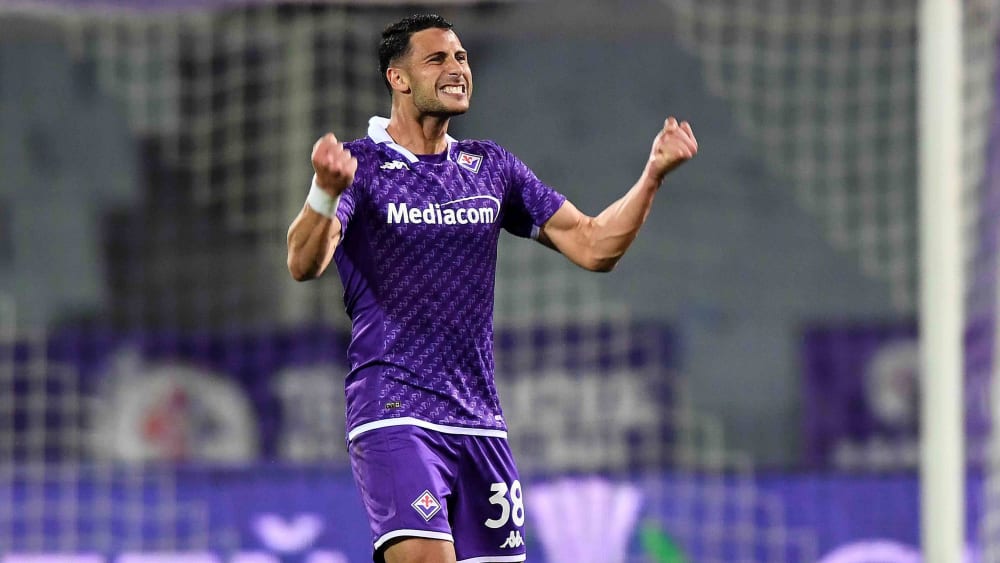 Hat seine Farben mit einem Distanzhammer in Front gebracht: Fiorentina-Profi Rolando Mandragora.