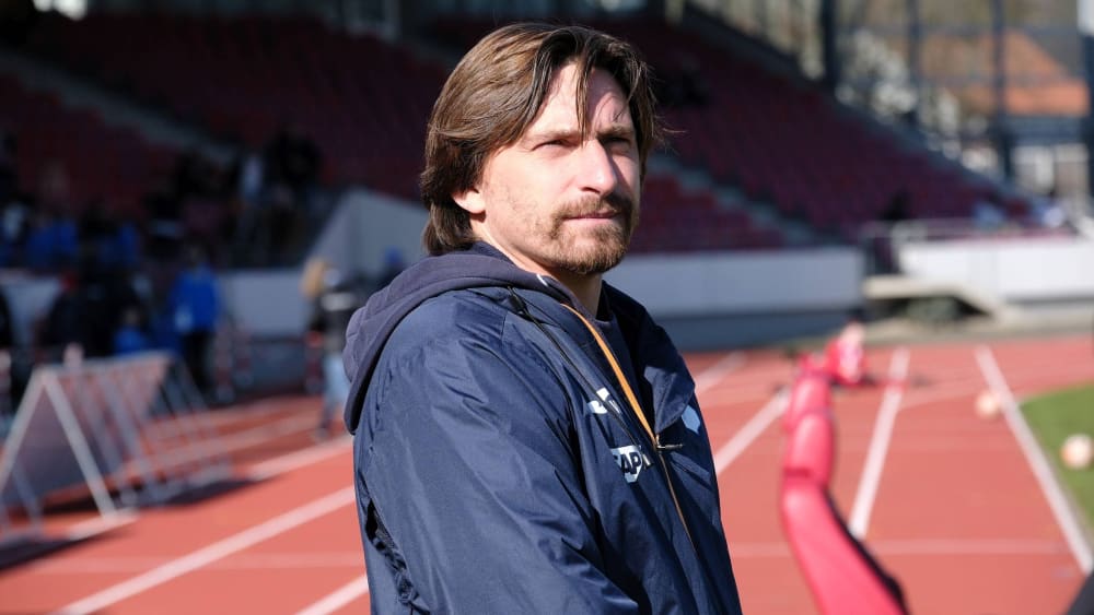 Hat mit der TSG Hoffenheim II noch alle Chancen im Aufstiegsrennen: Trainer Vincent Wagner