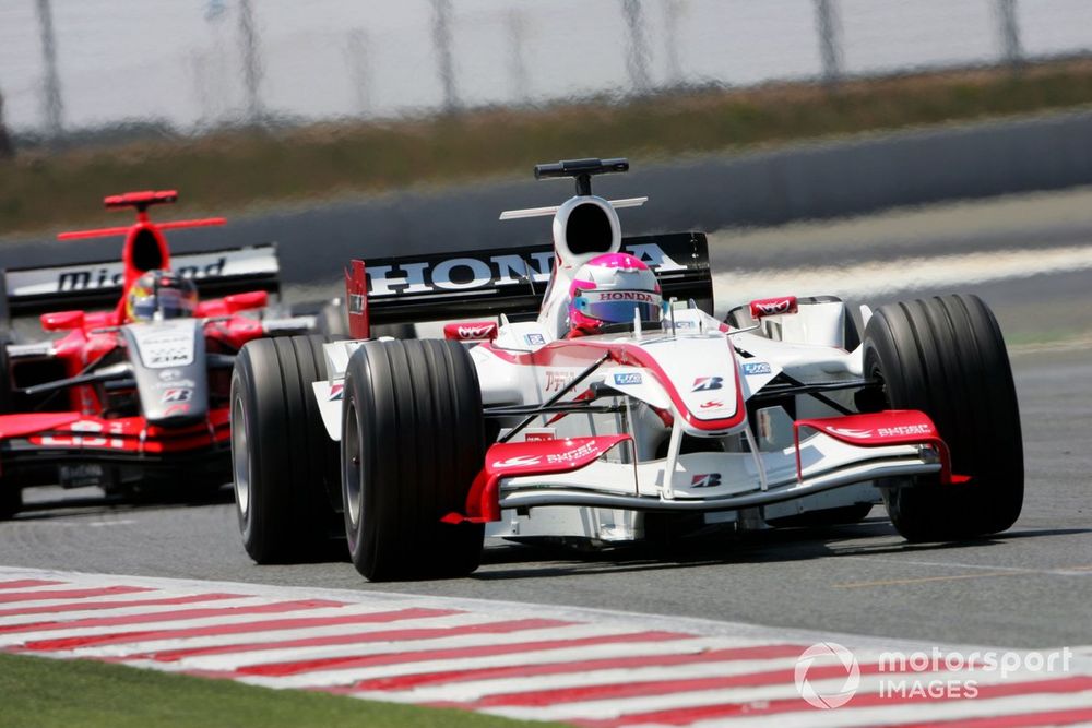 Montagny did make it onto the F1 grid in 2006 with Super Aguri, but it was a desperately uncompetitive package based on a four-year-old chassis