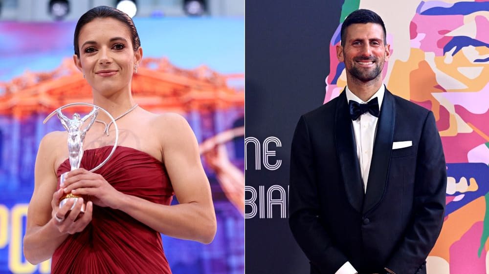 Wurden ausgezeichnet: Aitana Bonmati und Novak Djokovic.