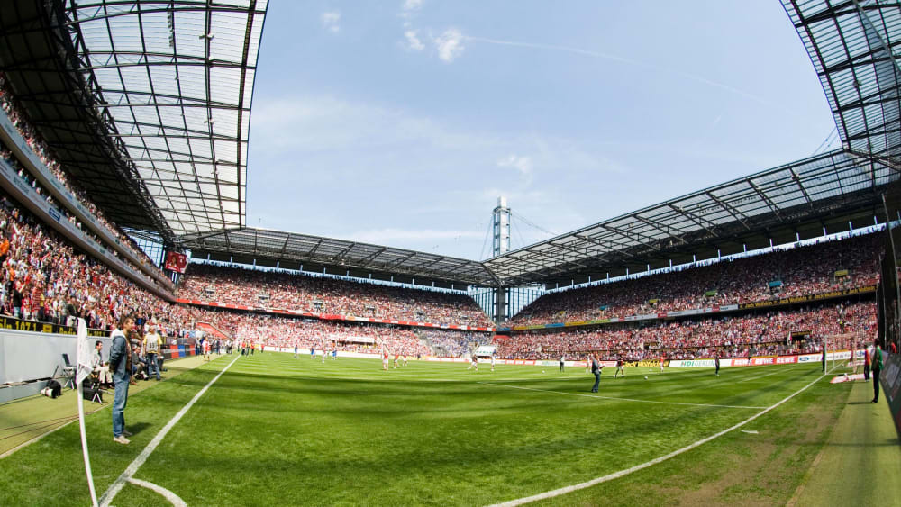 Spielstätte des 1. FC Köln: das Rhein-Energie-Stadion im Stadtteil Müngersdorf.