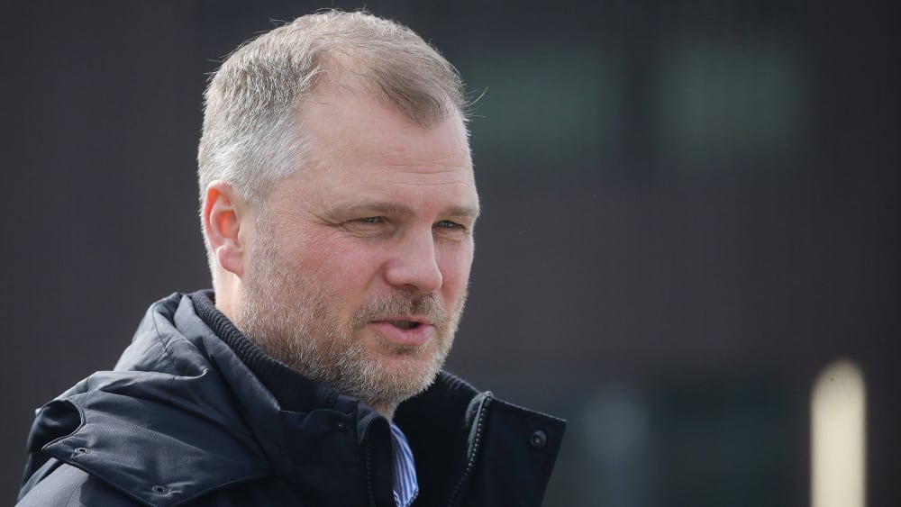 VfB-Sportdirektor Fabian Wohlgemuth muss im Erfolg gut abwägen.