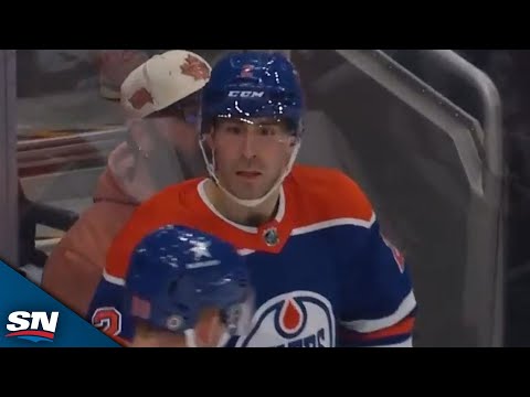 Evan Bouchard Scores Oilers’ 8th Goal To Chase Devin Cooley From Net