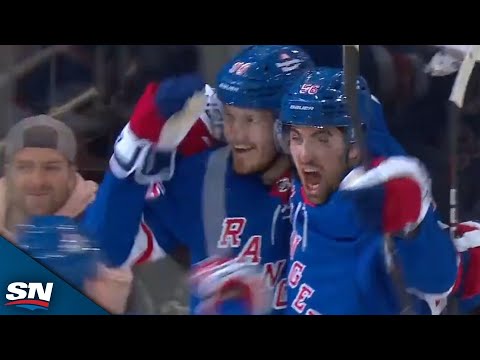 Jack Roslovic Snipes Top Shelf To Tally First Playoff Goal