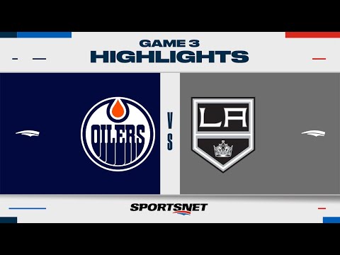 NHL Game 3 Highlights | Oilers vs. Kings – April 26, 2024
