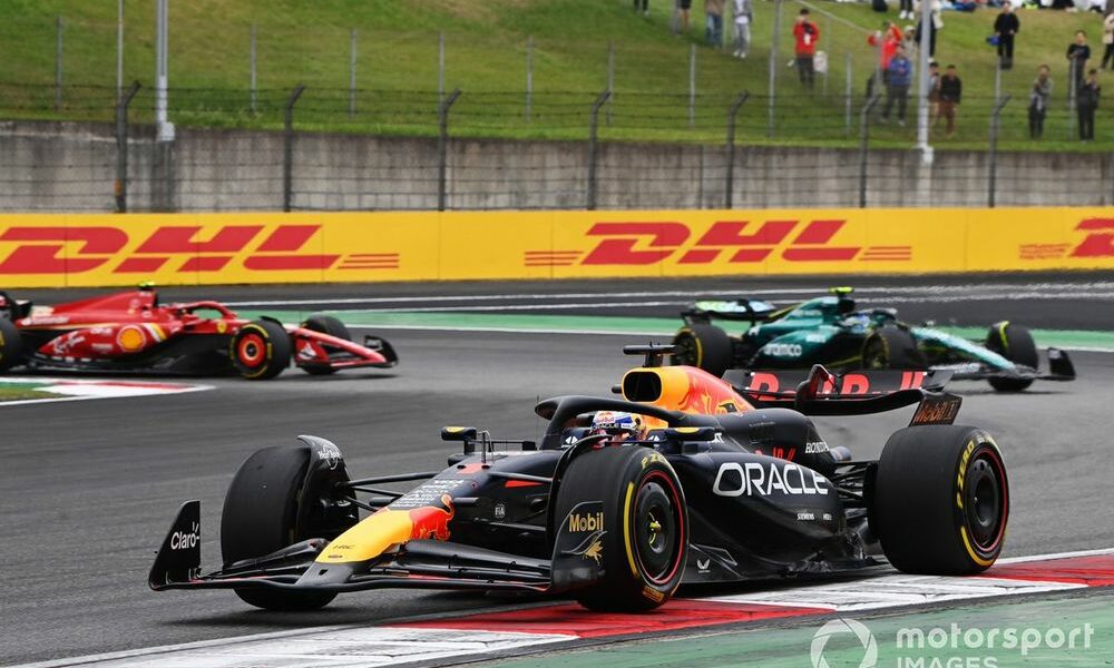 Verstappen: “Happier with pole than sprint race win” at F1 Chinese GP