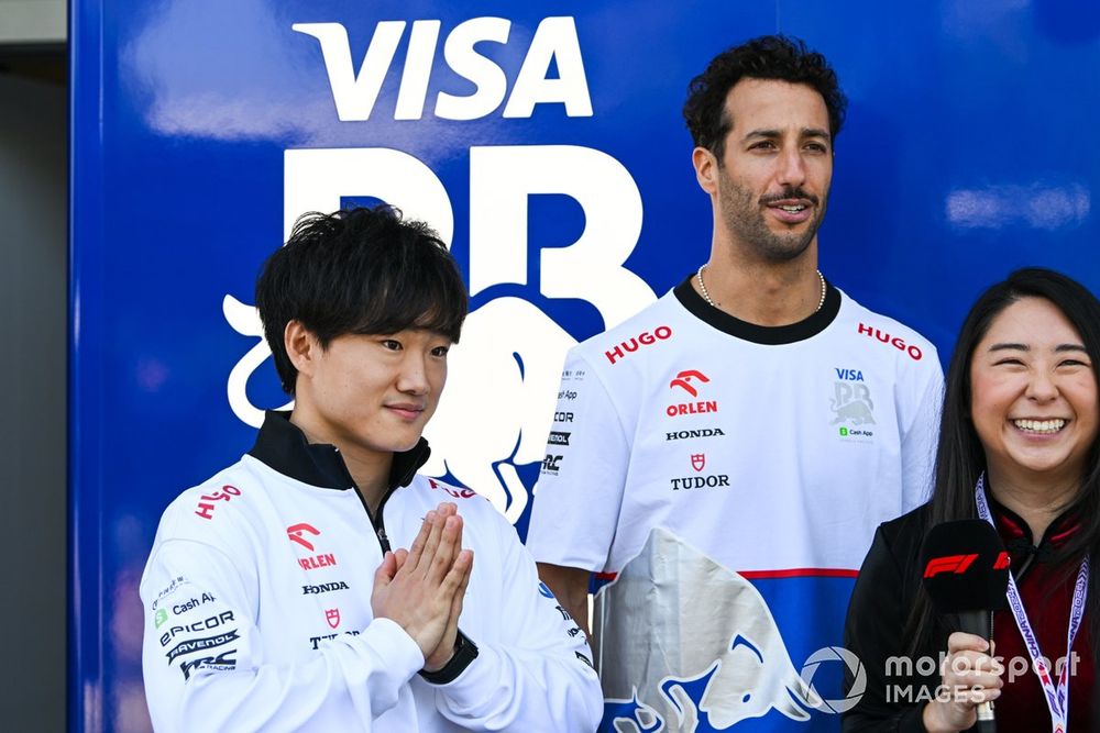 Yuki Tsunoda, Visa Cash App RB F1 Team, Daniel Ricciardo, Visa Cash App RB F1 Team