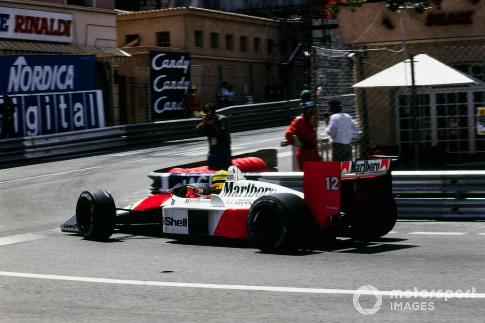 Venerated moments like Senna's 1988 Monaco pole lap have elevated his perception beyond that of a mere mortal