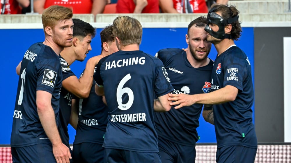 Zweiter Sieg in Serie: Die SpVgg Unterhaching fuhr in Halle einen 1:0-Erfolg ein.