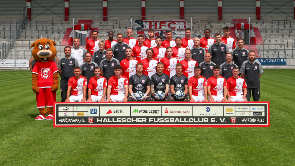 Der Hallesche FC wird bis Saisonende noch von Puma ausgestattet.