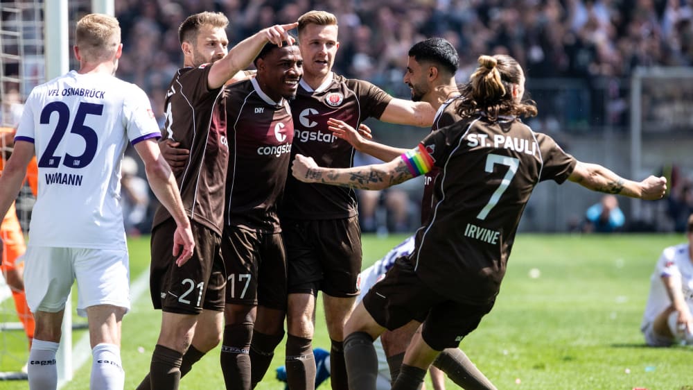 Drei Scorerpunkte für Afolayan: St. Pauli macht den Aufstieg perfekt