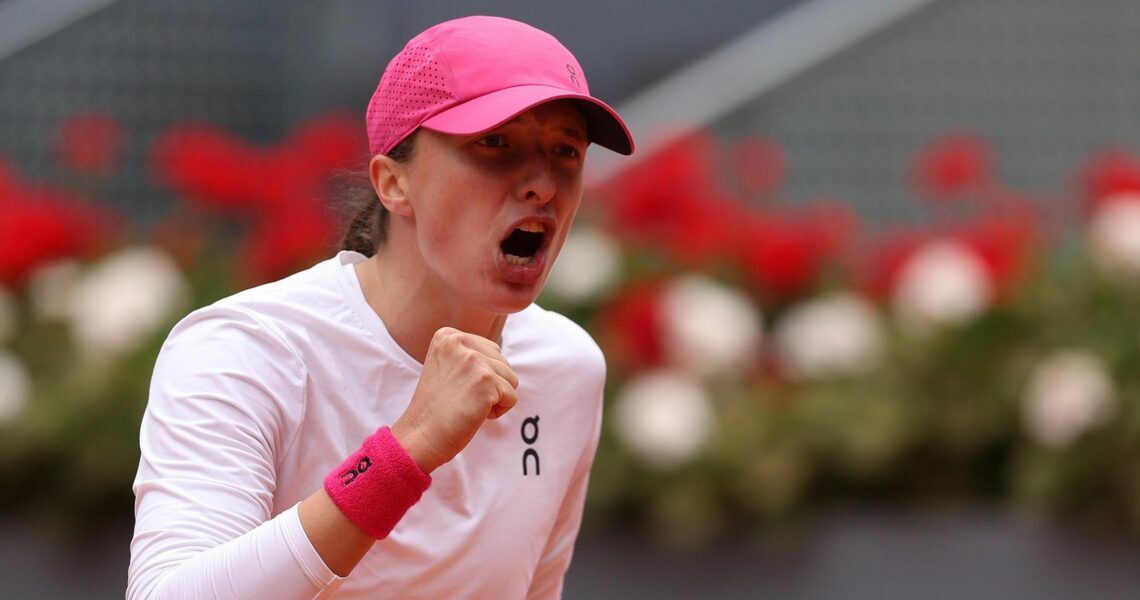 ‘Really excited’ Swiatek cruises through to Madrid final with win over Keys