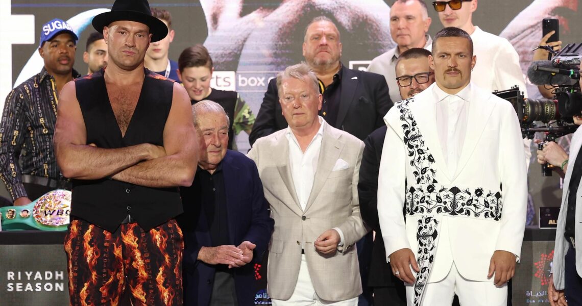 Fury-Usyk weigh-in LIVE – Heavyweight contenders go head-to-head in Riyadh