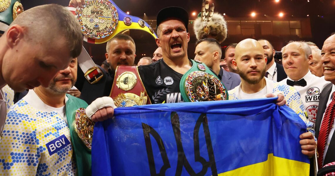 Usyk becomes undisputed heavyweight champion with split-decision win over Fury