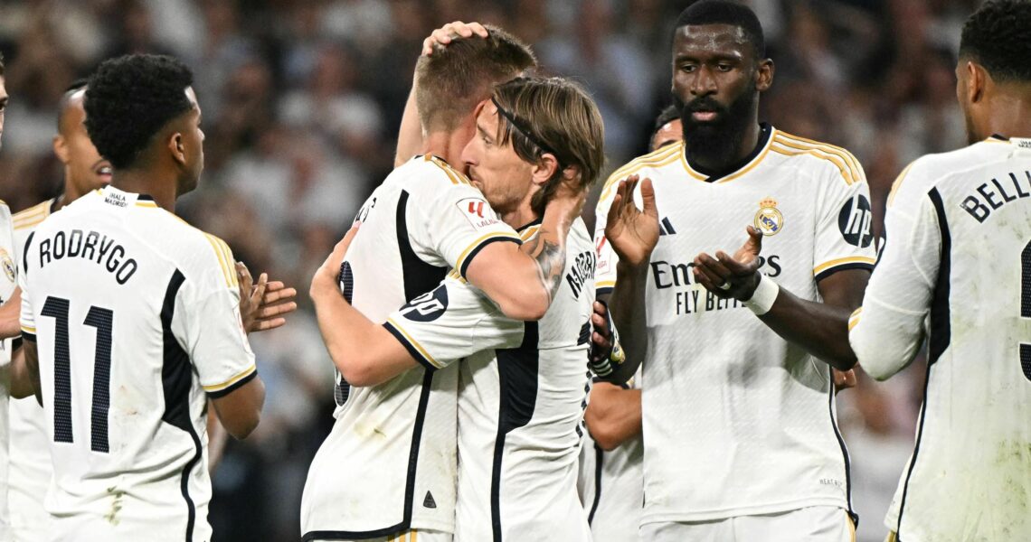 Real limber up for Champions League final with draw as departing Kroos given standing ovation