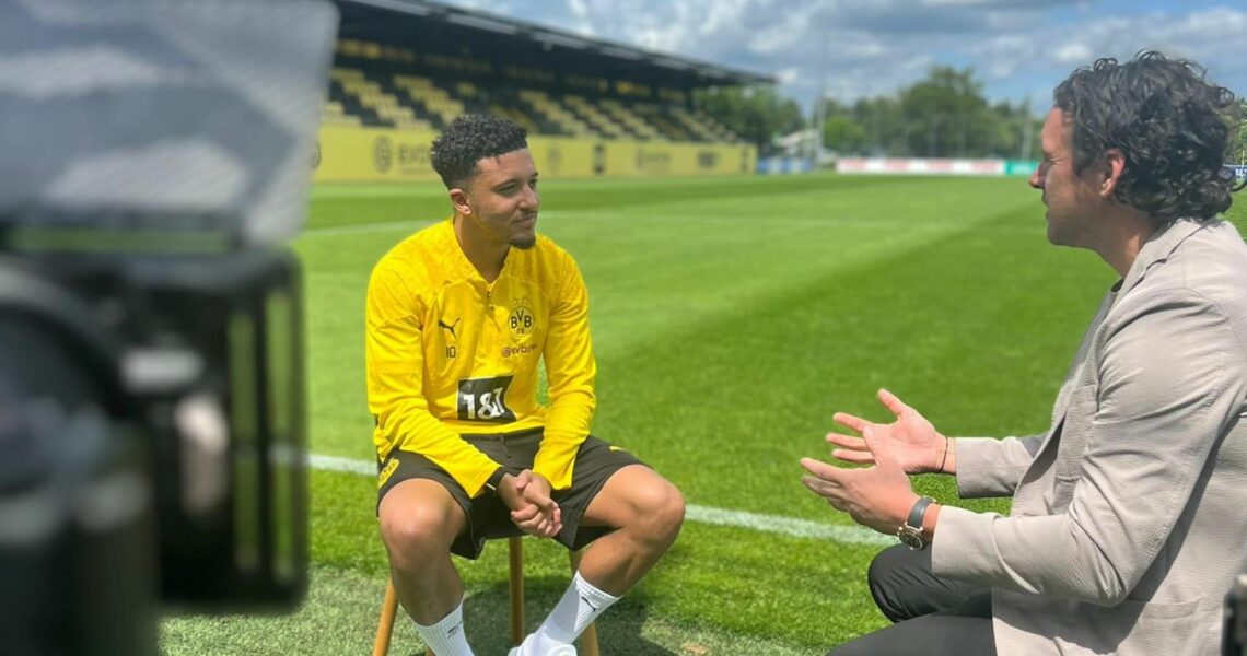 Sancho exclusive: ‘I always knew’ – From cage football to the Champions League final