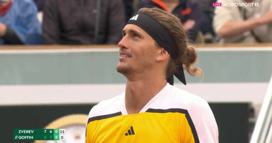 ‘How?!’ – Zverev calls for ‘logical thinking’ from umpire over line call