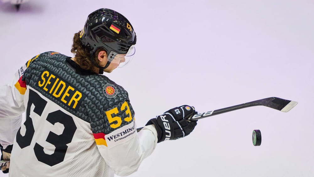 Fehlt bei der Eishockey-WM 2024: Abwehr-Star Moritz Seider.