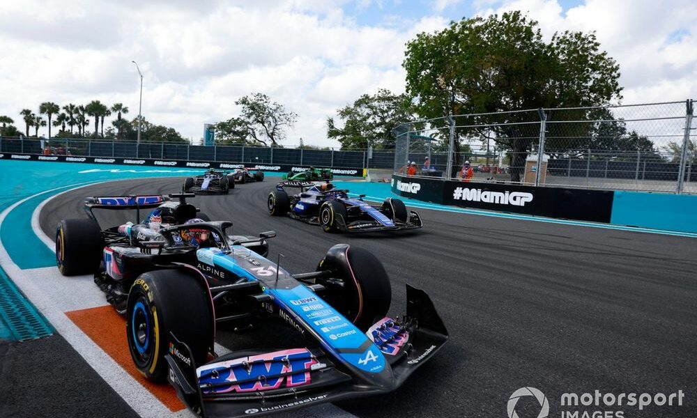 Ocon: Alpine must not ‘celebrate too hard’ after Miami GP F1 points breakthrough