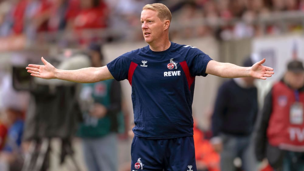 1. FC Köln beendet Zusammenarbeit mit Trainer Schultz