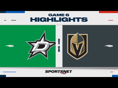 NHL Game 6 Highlights | Stars vs. Golden Knights – May 3, 2024