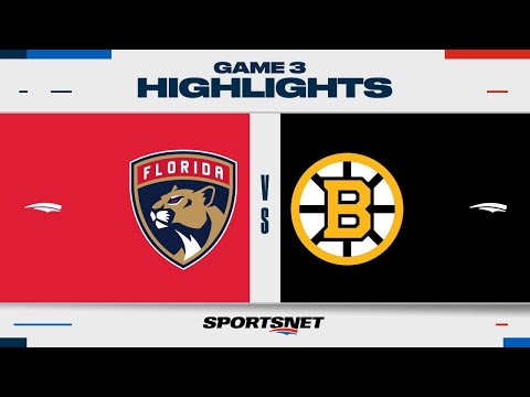 NHL Game 3 Highlights | Panthers vs. Bruins – May 10, 2024
